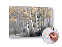 Paint by Numbers Birch Grove | High Difficulty - image 3