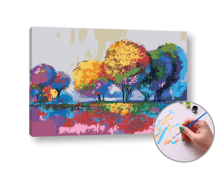 Paint by Numbers COLORFUL NATURE | Medium Difficulty — image 3