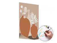 Paint by Numbers: Fired Vase with Flowers | Low Difficulty — image 2