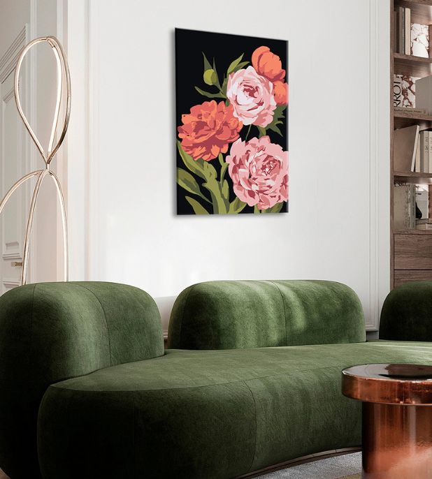 Paint by Numbers FLOWER GARDEN