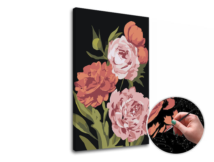 Paint by Numbers FLOWER GARDEN