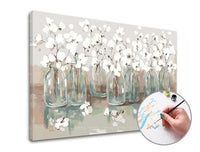 Paint by Numbers FLOWERS IN GLASS | Medium Difficulty — image 3
