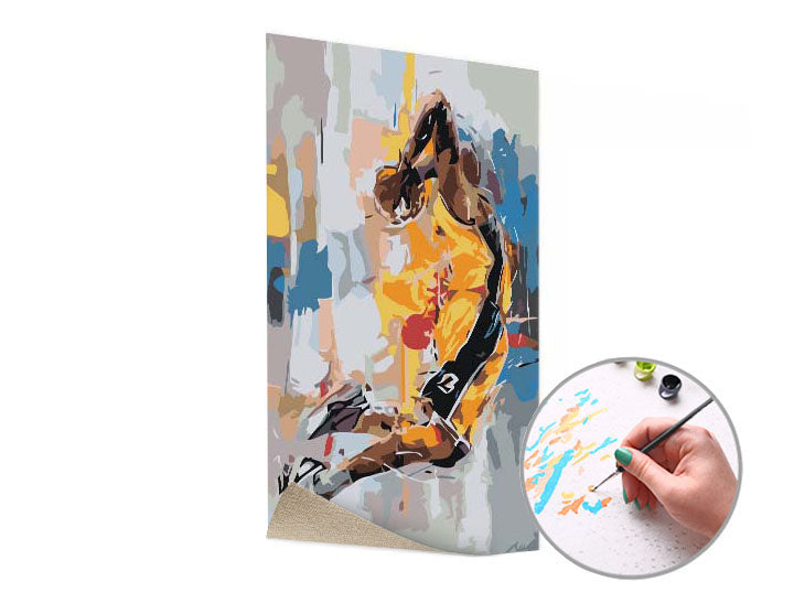 Paint by Numbers KOBE BRYANT MEMORY | Low Difficulty — image 3