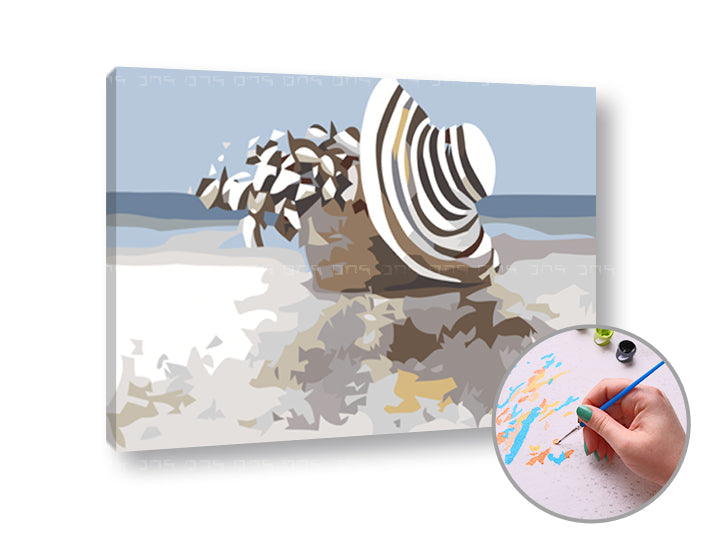 Paint by Numbers: RELAXING ON THE BEACH | Low Difficulty — image 2