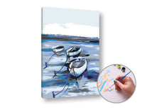 Paint by Numbers: Ships at Sea | Low Difficulty — image 3