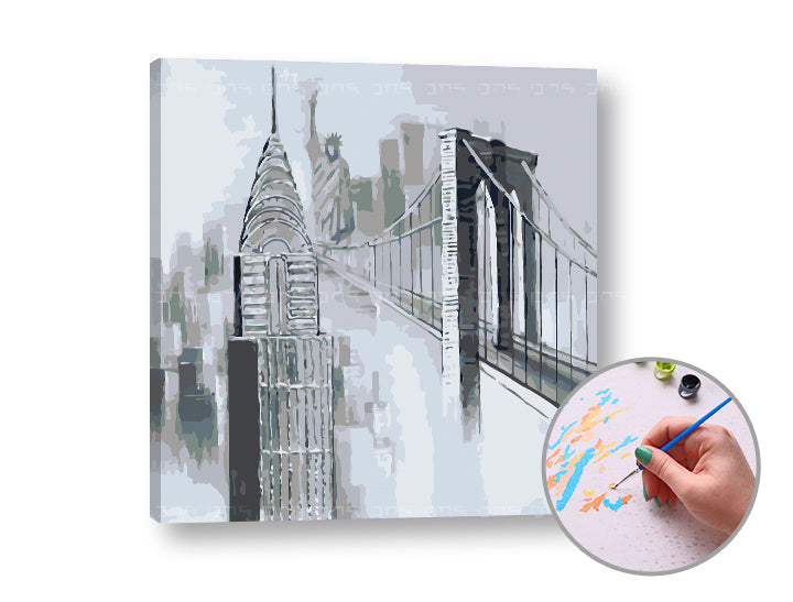 Paint by Numbers Statue of Liberty | Medium Difficulty — image 2