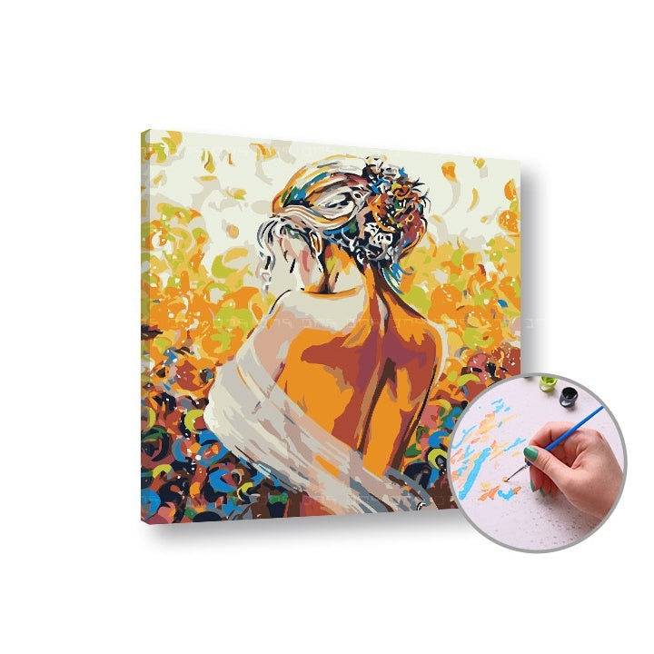 Paint by Numbers Woman – medium difficulty | various sizes | ARTMiE