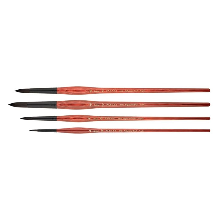 PanArt 3302 Round Brush for Acrylic | various sizes, image 1