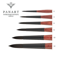 PanArt 3302 Round Brush for Acrylic | various sizes, image 2
