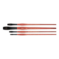 PanArt 3322 Flat Brush for Acrylic, various sizes, image 1