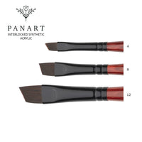 PanArt 3362 Angled Brush for Acrylic | various sizes — image 2