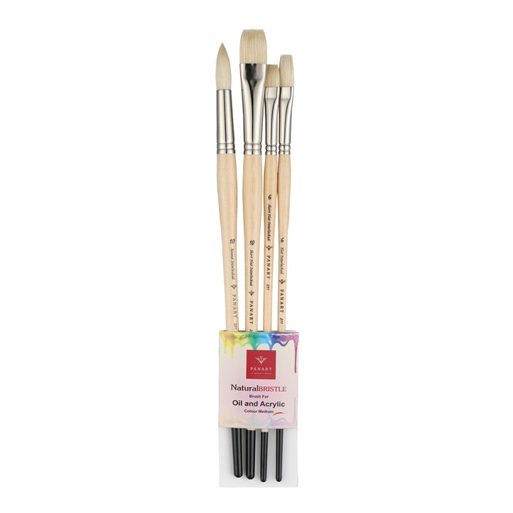 PanArt Professional Brush Set, 4 pcs