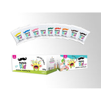 Papa's Kid Kids' Modeling Clay, Large Basic Set of 10 x 50 g