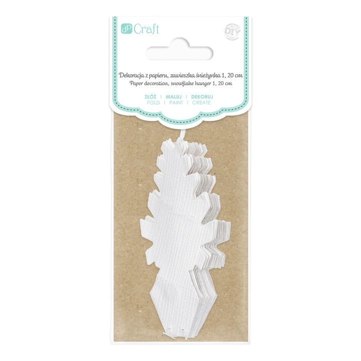 Paper Snowflake Decoration 20 cm