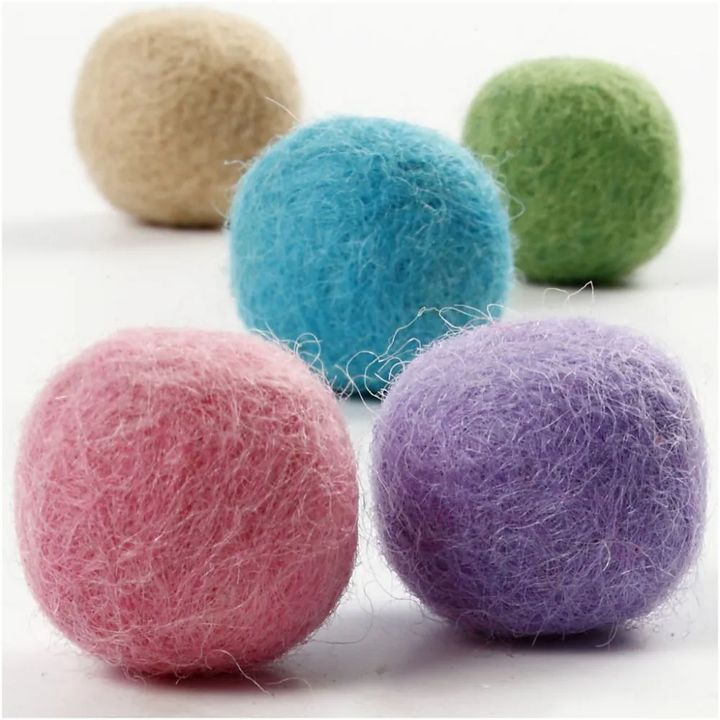 Pastel Felt Balls, 64 pcs — image 3