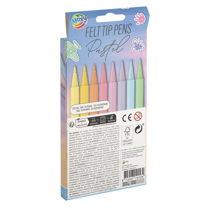 Pastel Markers, Set of 8, Image 2