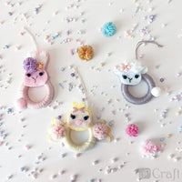 Pastel Plush Pom-Poms, 90 pcs — image 2