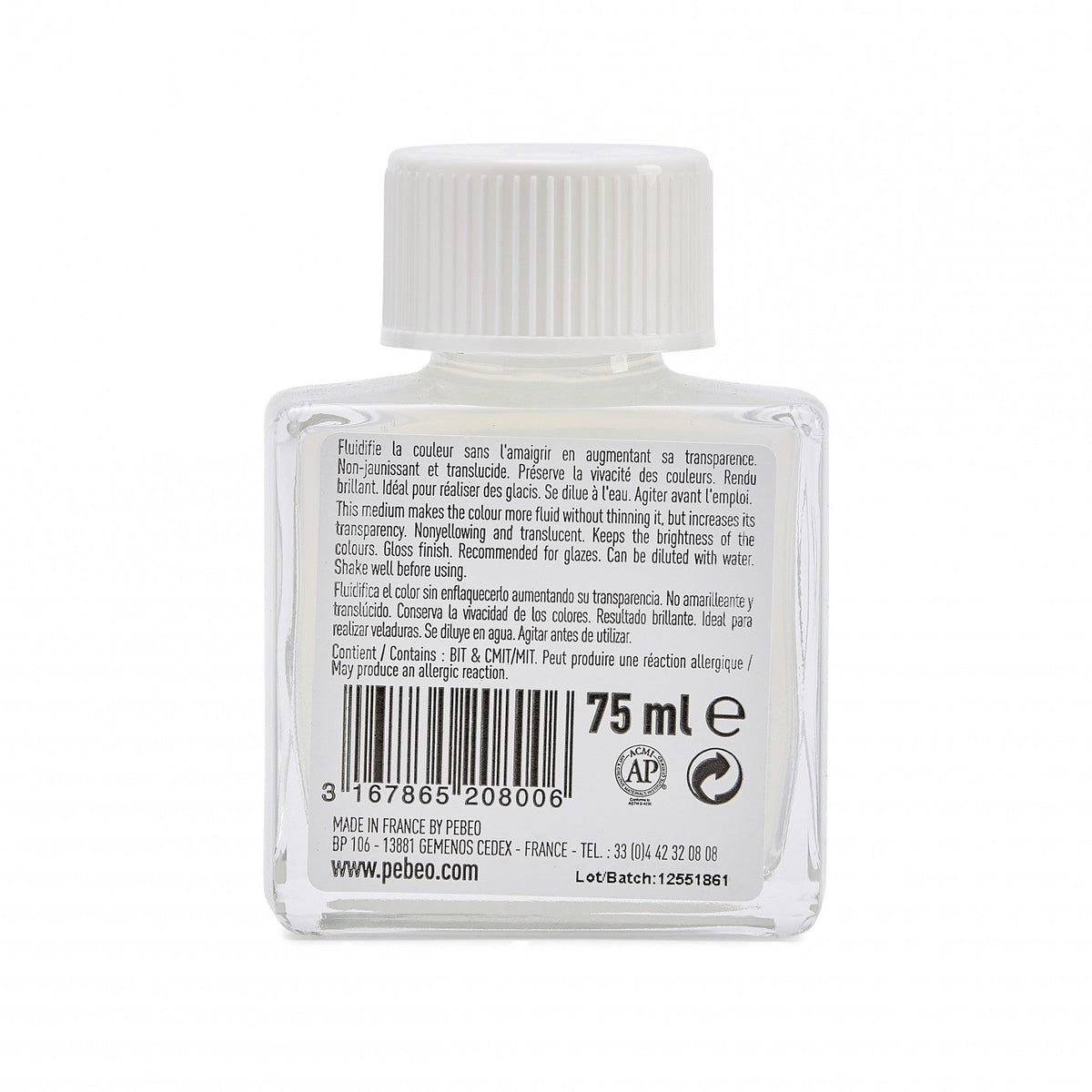 Pebeo Gloss Acrylic Medium 75 ml