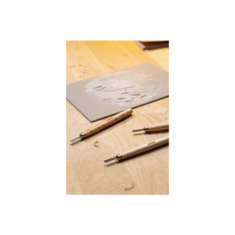 PEBEO Lino Linocut Carving Tools Set - 3 pcs
