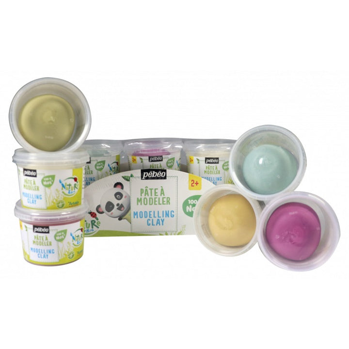 Pebeo Natural Modeling Clay 6 x 90 g — image 2