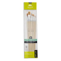 Pebeo Paint Brushes, Set of 8 — image 1