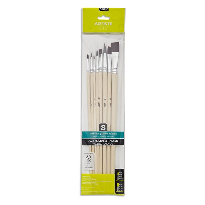 Pebeo Painting Brush Set of 8 - image 1