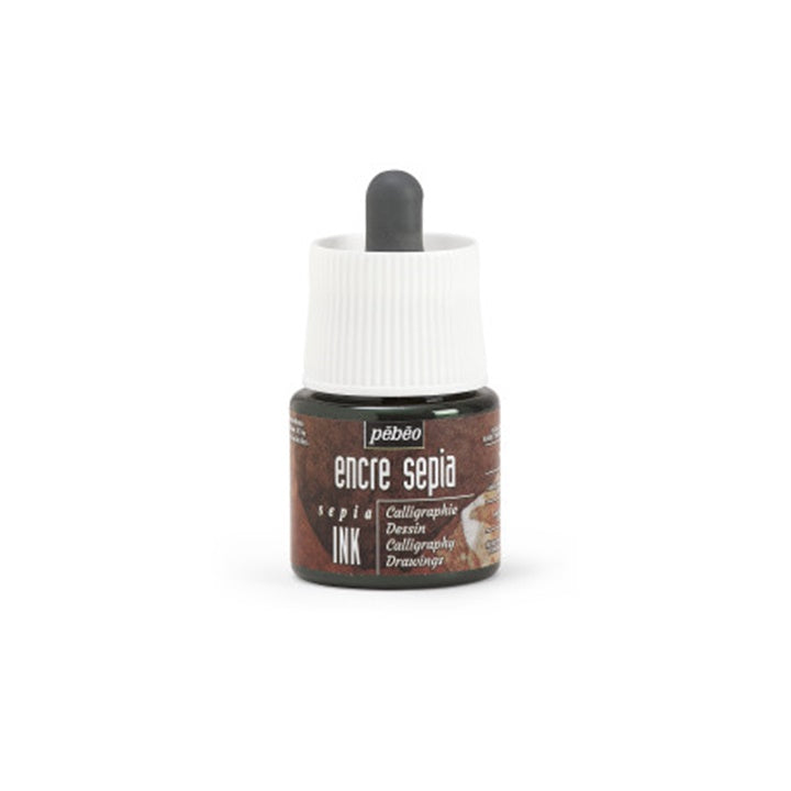 Pebeo Sepia Ink Acrylic Ink 45 ml