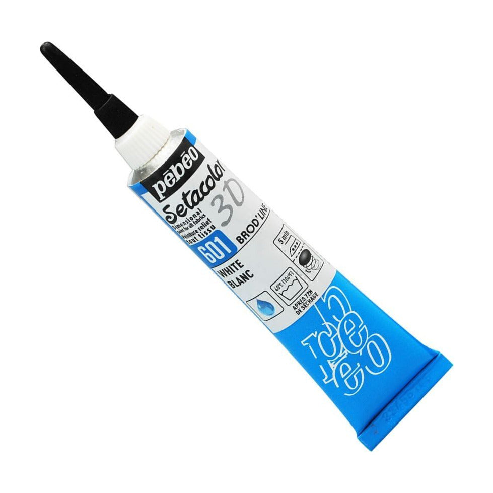 Pebeo Setacolor 3D Fabric Outliner White 20 ml