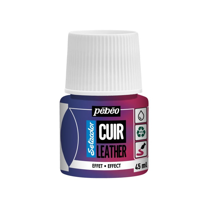 Pebeo Setacolor effect Leather Paint 45 ml | various colors — image 1