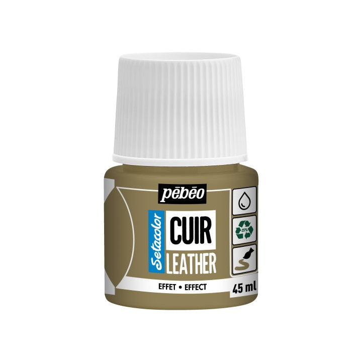 Pebeo Setacolor effect Leather Paint 45 ml | various colors — image 4
