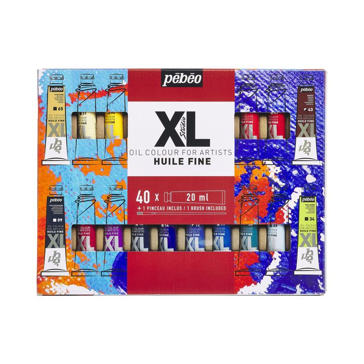 Pebeo Studio XL Oil Paint Set, image 1