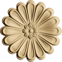 Pentart Bendable Wood – Flower Ball 7 cm