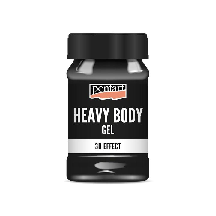 Pentart Black Gloss Heavy Body Gel | Various Volumes — Image 3