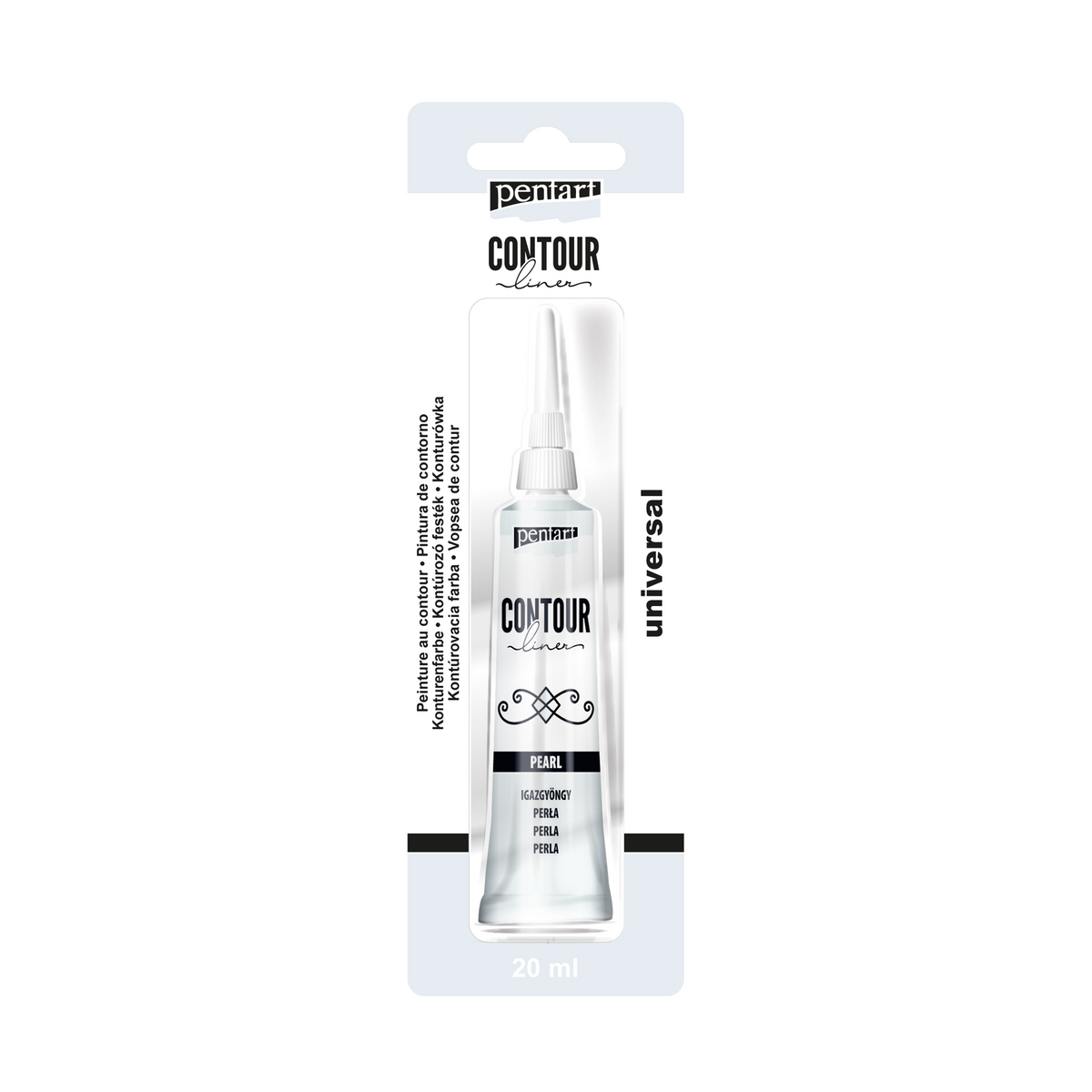 Pentart Contouring Paint 20 ml – pearl