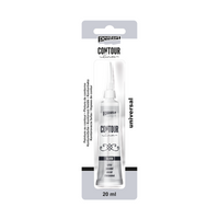 Pentart Contouring Paint 20 ml – silver