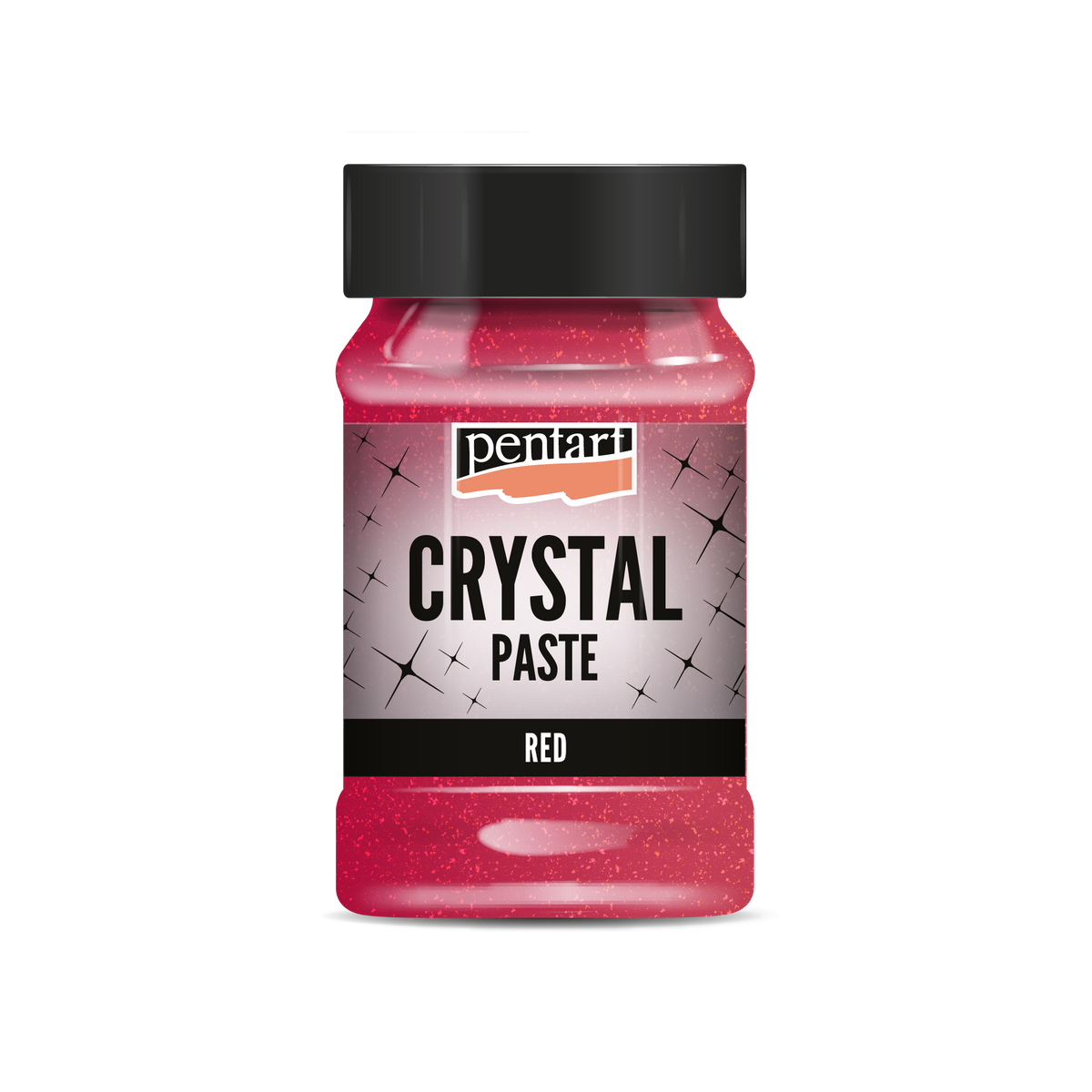 Pentart Crystal Paste 100 ml – red