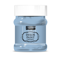 Pentart Decorative Chalk Paint Chalky - 230 ml – flax-blue