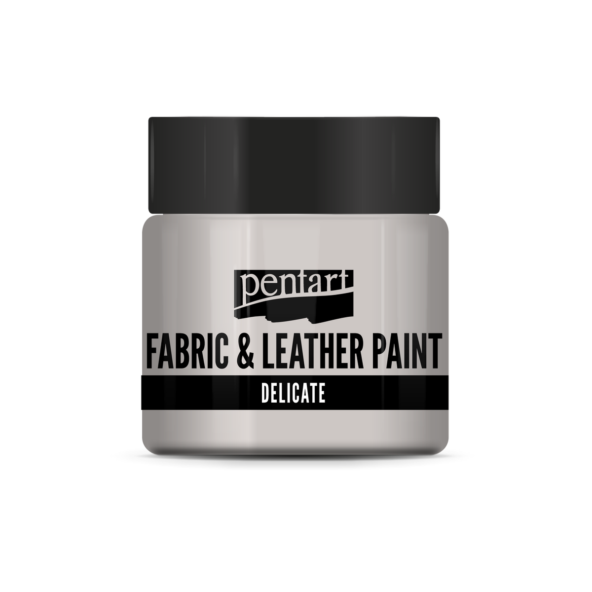 delicate fabric & leather paint 50 ml – silver