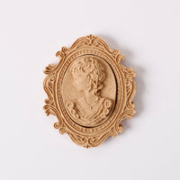 Pentart Elastic Wood Cameo 4.5 x 5 cm