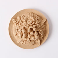 Pentart Elastic Wood Flower Rosette 7 cm