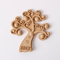 Pentart Elastic Wood Tree - 8 x 9 cm