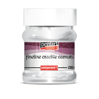 Pentart Fineline Crackle Varnish 2-Component Set - 230 ml