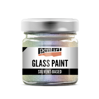 PENTART Glass Paint 30 ml – Glitter Iridescent