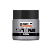 Pentart Glossy Acrylic Paint 50 ml – gray