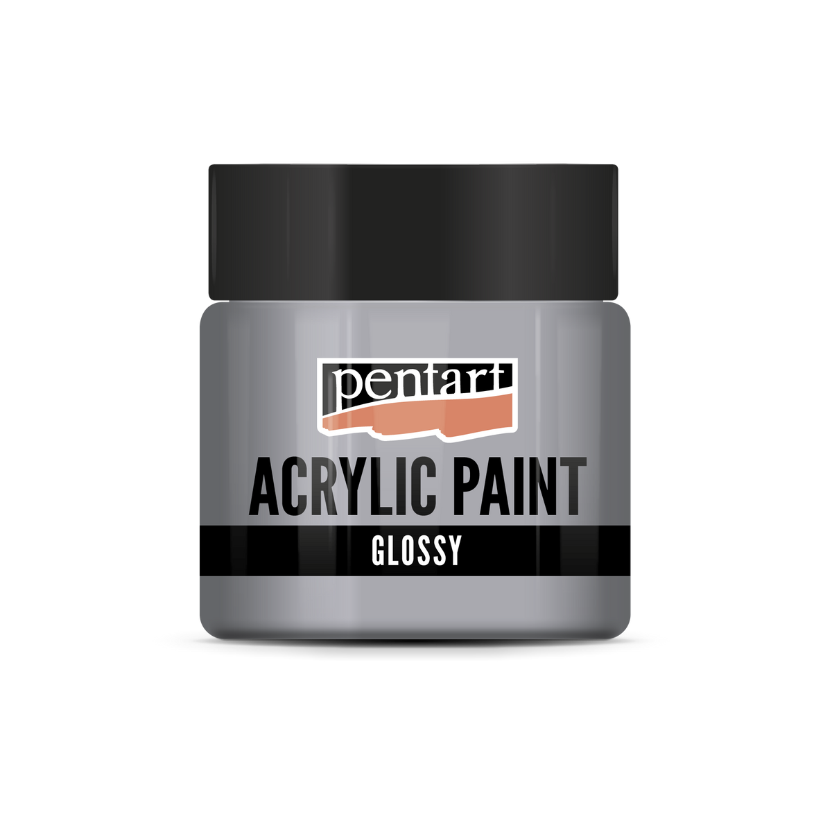 Pentart Glossy Acrylic Paint 50 ml – gray