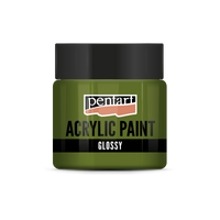 Pentart Glossy Acrylic Paint 50 ml – olive