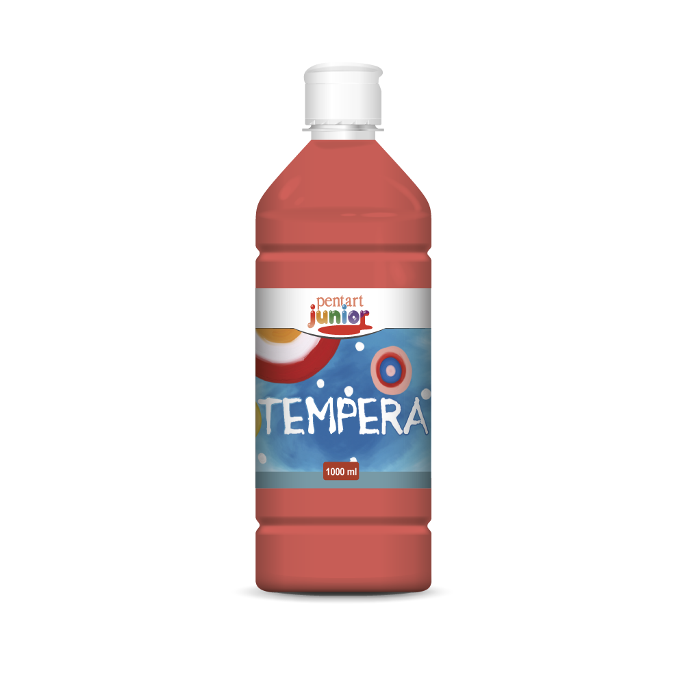 Pentart Junior Liquid Tempera Paint 1000 ml – red
