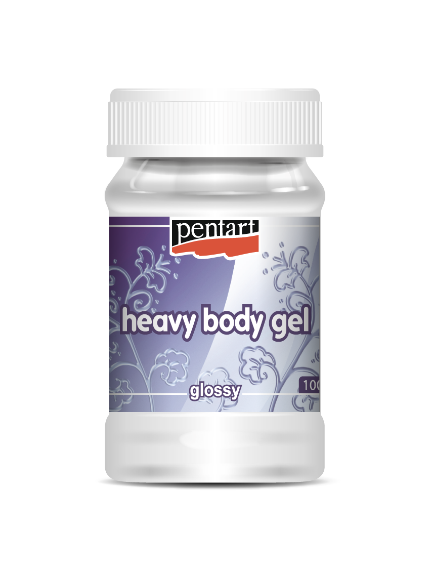 Pentart Gloss Gel Medium Heavy Body – 100 ml