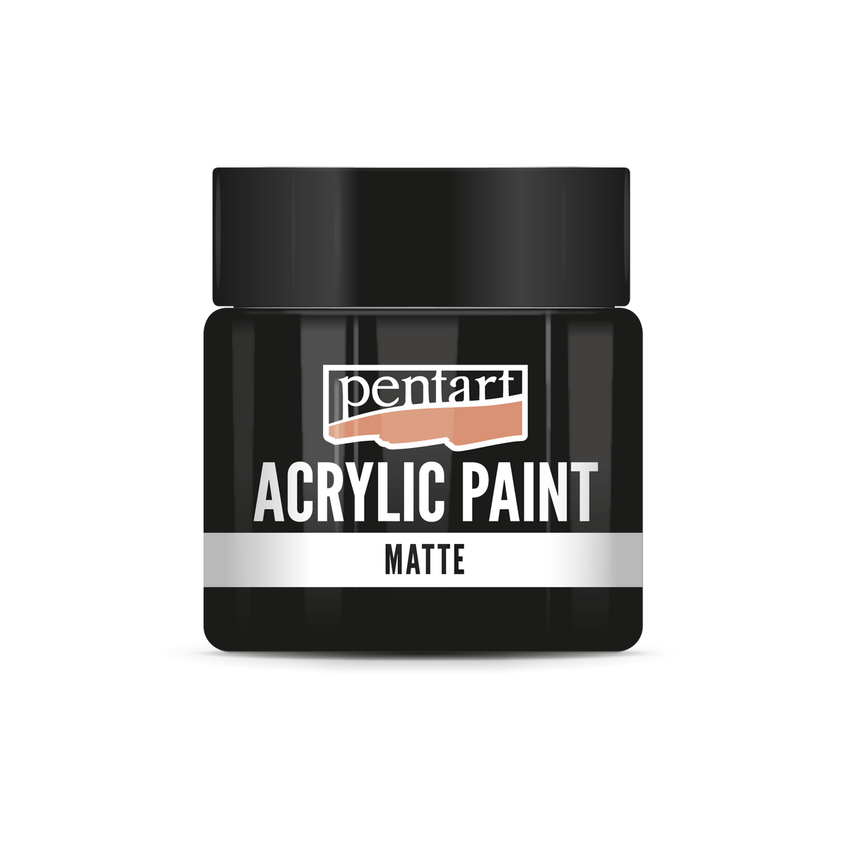 Pentart Matte Acrylic Paint 50 ml – Black