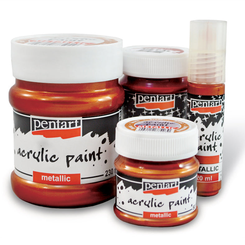 Pentart Metallic Acrylic Paint 100 ml